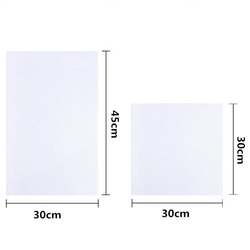 Looen 1 Piece 11CT Cross Stitch Fabric Aida Cloth Handmade Needlework Stitching Embroidery Cloth Craft DIY Sewing Handcraft Tool (14)