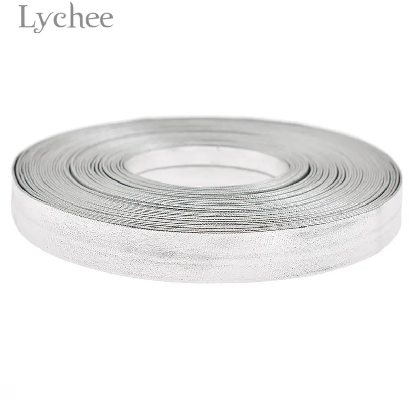 Lychee 10 м из искусственной кожи ленты для шитья сплошной цвет ленты DIY Упаковка Материал Швейные принадлежности для одежды - Цвет: 4