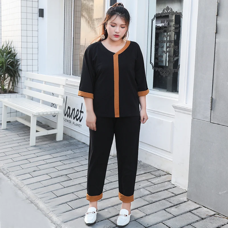 

140kg women yoga set tracksuit spring autumn sweater sweatshirt+pants sportswear running jogging leisure set sports suit