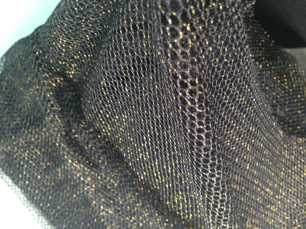 Одежда, брюки, юбка ручной работы шитье ремесло материал красочные мягкие блестящие металлические сетки ткань S0195L