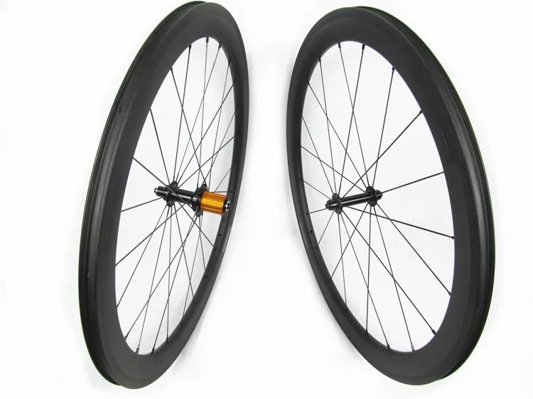 Sale FSC50CM-25T bike wheelset! 700C clincher tubeless road wheel 50x25mm carbon wheels with EDhub Anti Bite Far sports UCI test 6