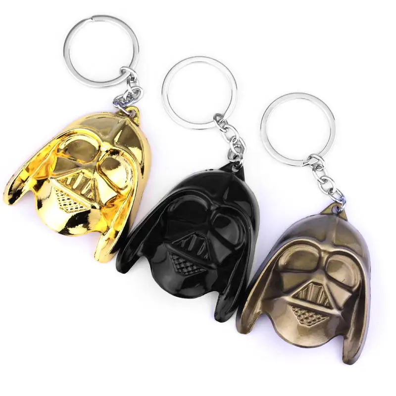 11 Style Star Wars Keychain StormTrooper Helmet Storm Trooper Pendant Key Chain Darth Vader Mask Superhero Keyring Key chain