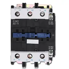 LC1D контактор переменного тока 3-фазный CJX2-8011 80A точка затвердевания серебра медные катушки 24V 36V 110V 220V 380V