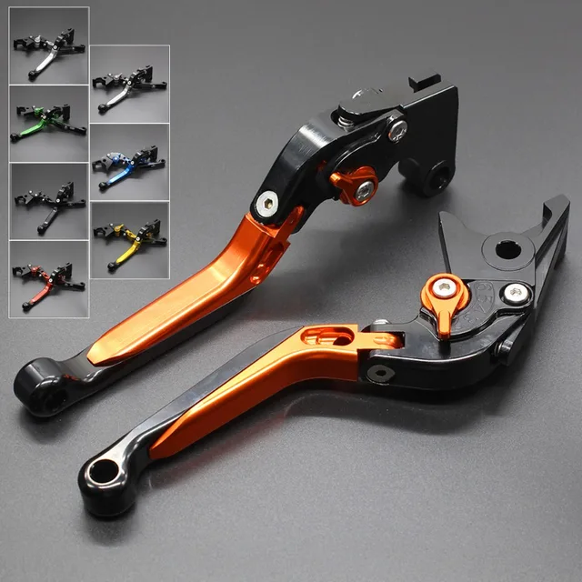 Leviers De Frein Et D'embrayage Réglables Pour Benelli TNT 125/135 (2016-2017) - Poignées Guidon En Aluminium - 2 Pièces