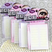 160 pairs/bag Eyelid stickers Invisible transparent double eyelid stickers Eye Value Pack waterproof Charm beauty eyes stickers