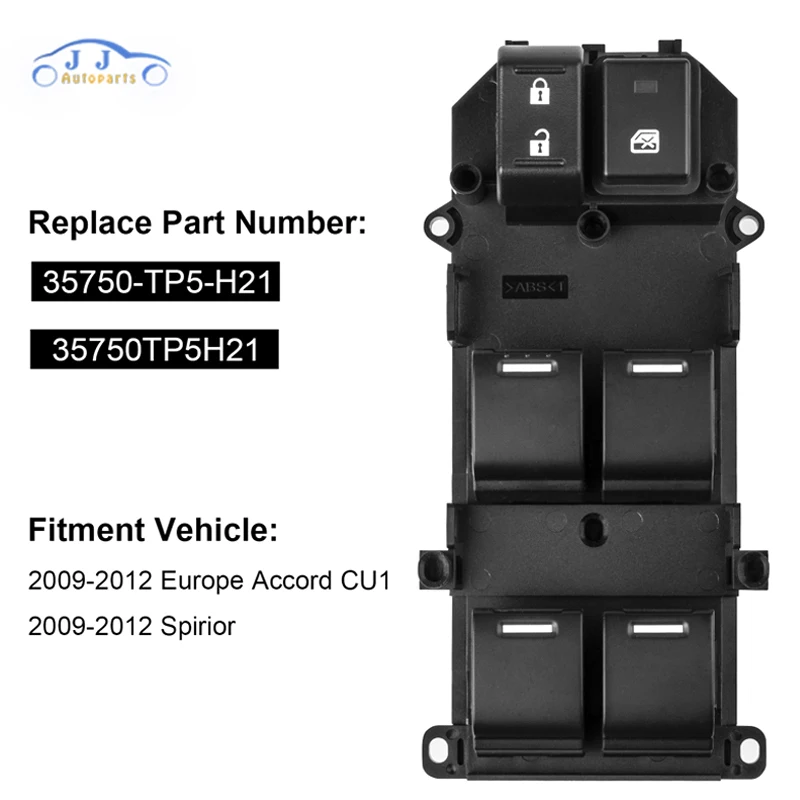 YAOPEI New Power Window Switch For 2009 2010 2011 2012 SPIRIOR 2008-2012 Europe ACCORD CU1 35750-TP5-H21 цена YAOPEI New Power Window Switch For 2009 2010 2011 2012 SPIRIOR 2008-2012 Europe ACCORD CU1 35750-TP5-H21 цены онлайн