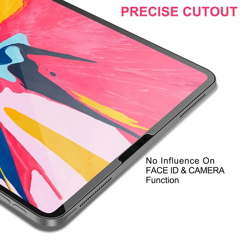 Ascromy For 2018 iPad Pro 11 Inch Screen Protector Tempered Glass Protection For 2017 iPad Pro 10.5 9.7 Air 1 2 3 4 verre tremp (3)