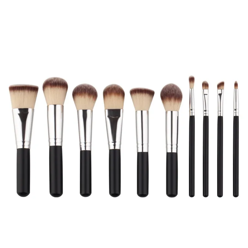 

10 Pcs Makeup Brushes Set Make Up Powder Brushes Maquillage Beauty Cosmetic Tools Kit Eyeshadow Lip Brushes Set