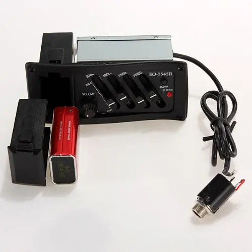 

Guitar Preamp Amplifier equalizer EQ 4-Band EQ Preamp Acoustic Piezo 7545r