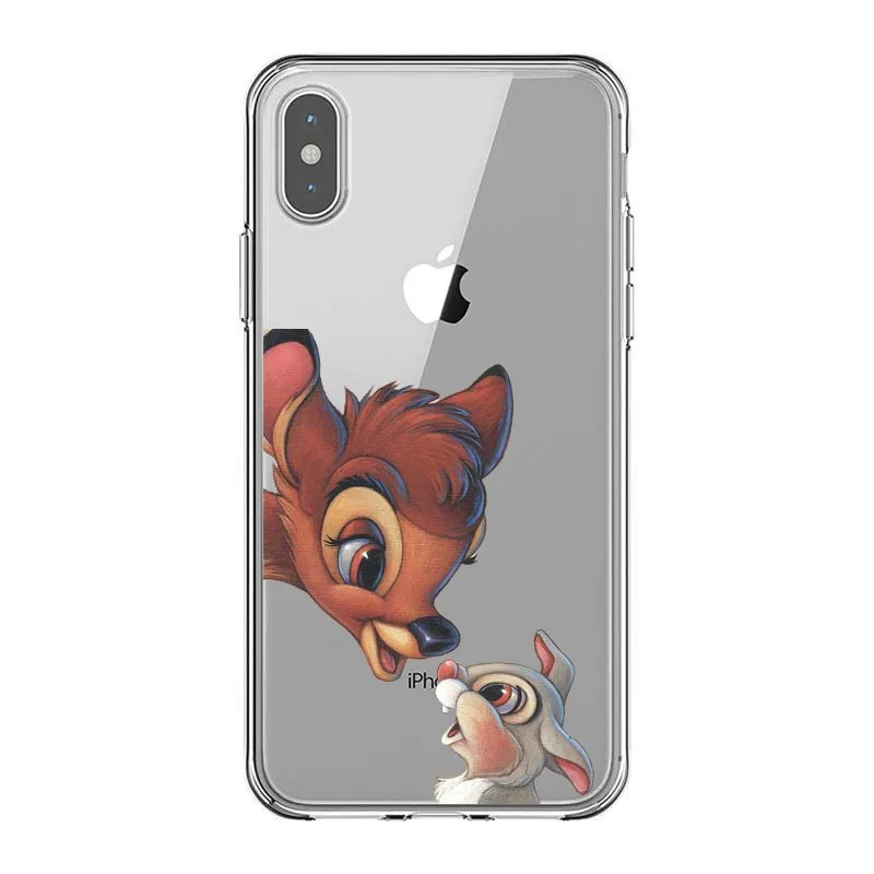 Прозрачный Мягкий Силиконовый ТПУ чехол для телефона Piglet Bambi для iphone 11 Pro Max 5S SE 6 6S Plus XR XS MAX 7 8 Plus - Цвет: TPU