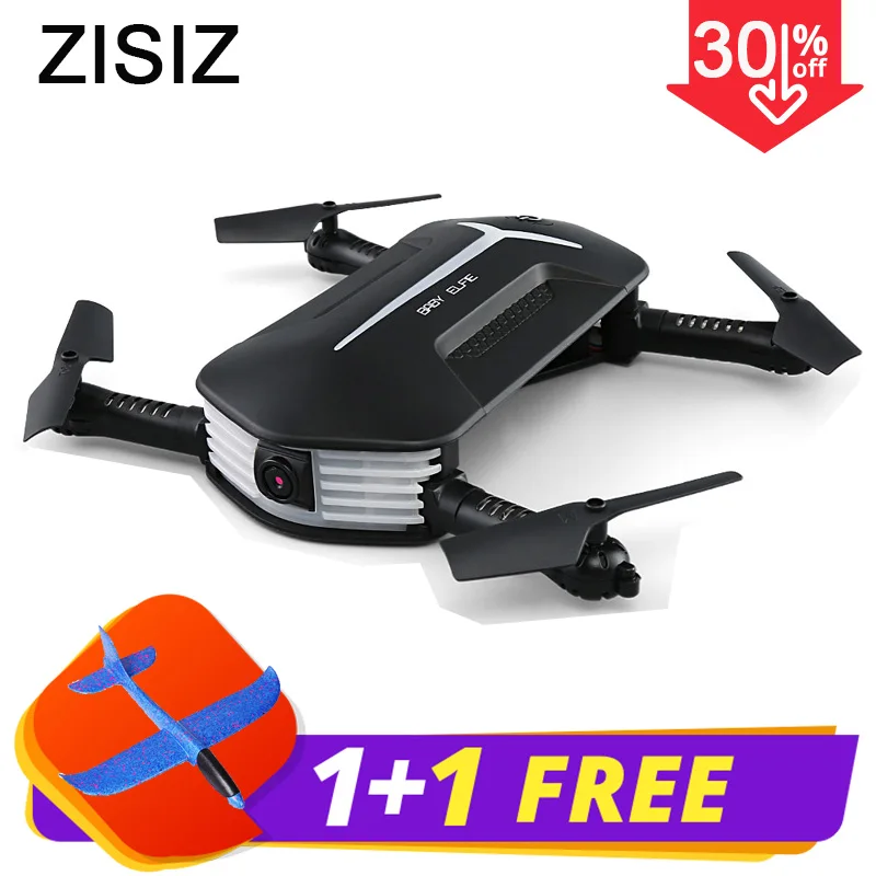 

JJRC JJR/C H37 Mini Baby Elfie Selfie 720P WIFI FPV With Altitude Hold Headless Mode Foldable RC Drone Quadcopter RTF 1+1 free