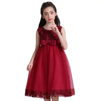 

BOTEZAI Flower girl princess dress Summer Children Clothes Party Dress Elegant Kids Dresses For Girls Costume 3 4 5 6 7 8 Years