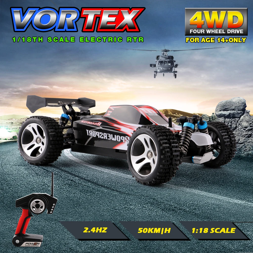 

WLtoys A959 2.4G Electric Rc Cars 50Km/H 4WD Shaft Drive Trucks High Speed Radio Control Rc Monster truck,Super Power Ready toys