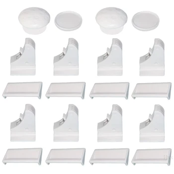 

Magnetic 10 pcs Child Children Protection Baby proofing Safety Lock Drawer Latch Cabinet Door Limiter Infant Security Locks