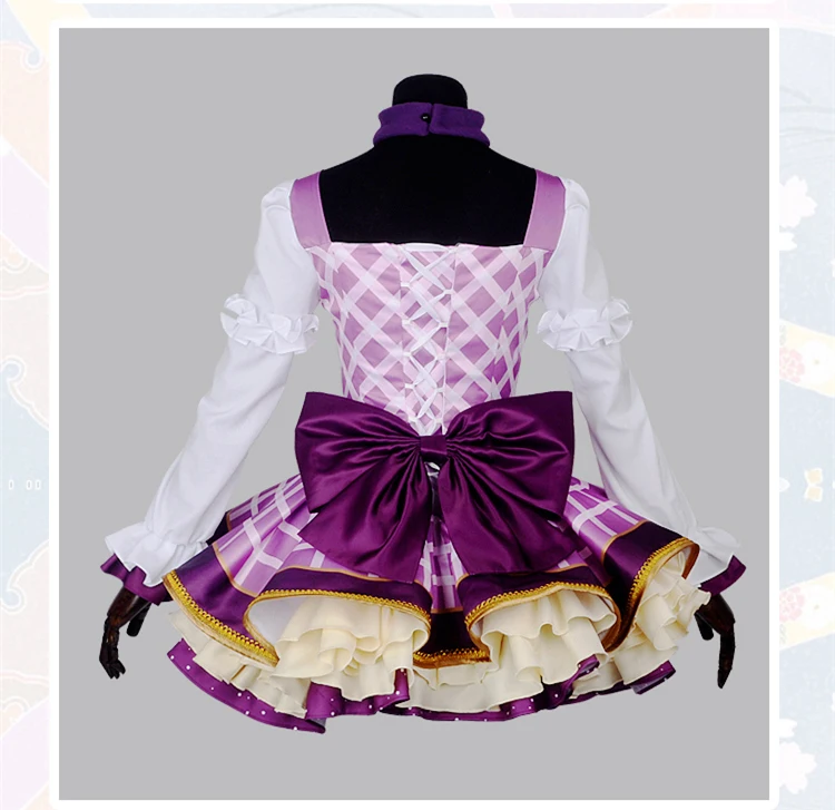Love Live! Цветочный букет Nozomi Tojo Пробуждение платье косплей костюм все размеры