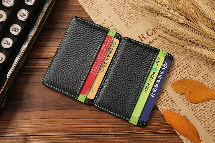 new hight quality fashion magic wallet PU leather men wallets carteira magica credit card holder male magic wallet for men