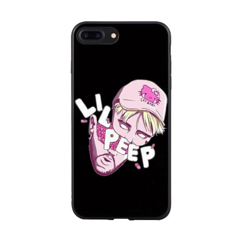 Emo Lil Bo Peep Lil черный ТПУ Мягкий силиконовый чехол для телефона для iPhone11 11PRO MAX 8 7 6 Plus 6S X XS MAX XR 5 5S SE - Цвет: TPU