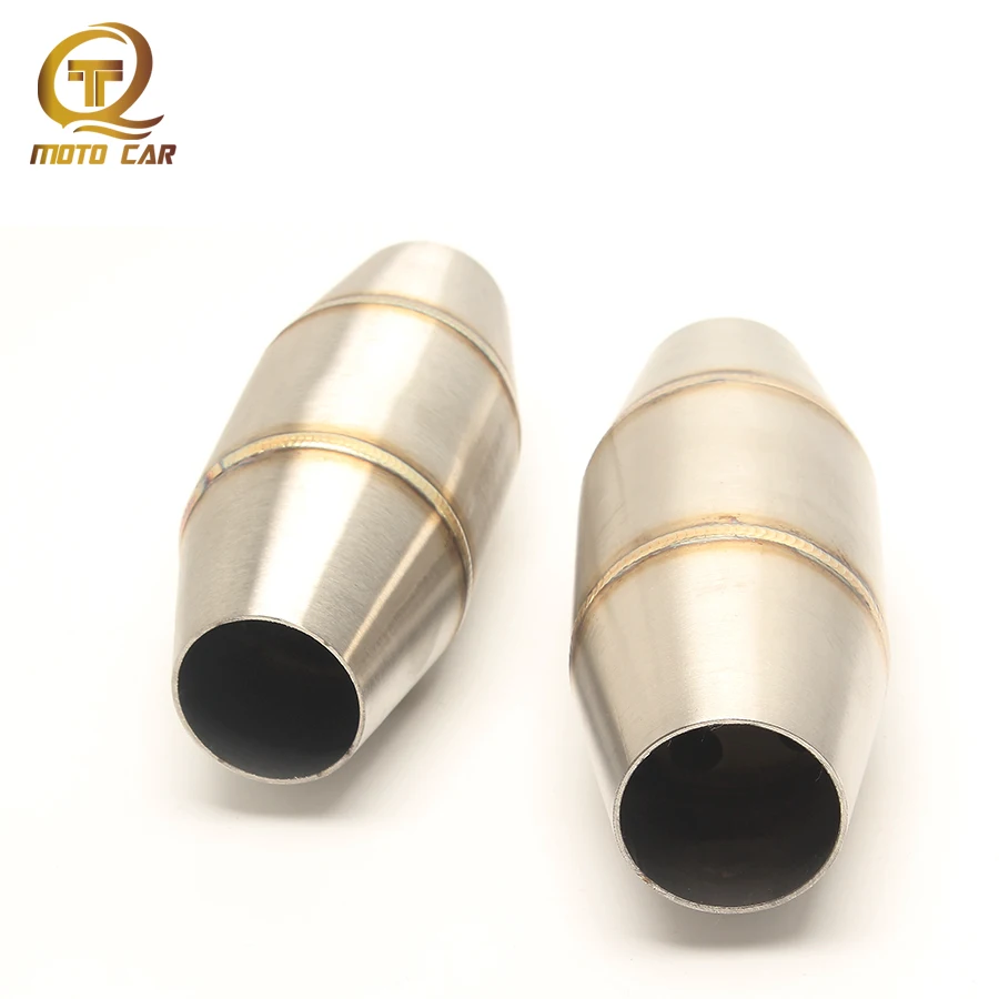 1pc Exhaust Pipe Motorcycle Adapters Pit Bike Exhaust Muffler Catalyst