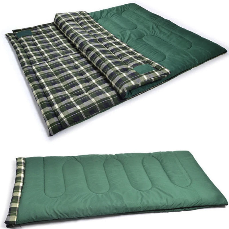 Sleeping bag dark green 800