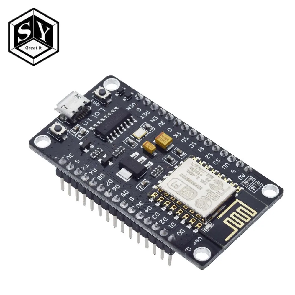 Беспроводной модуль CH340/CP2102 NodeMcu V3 V2 Lua wifi Интернет вещей макетная плата на основе ESP8266 ESP-12F с pcb антенной