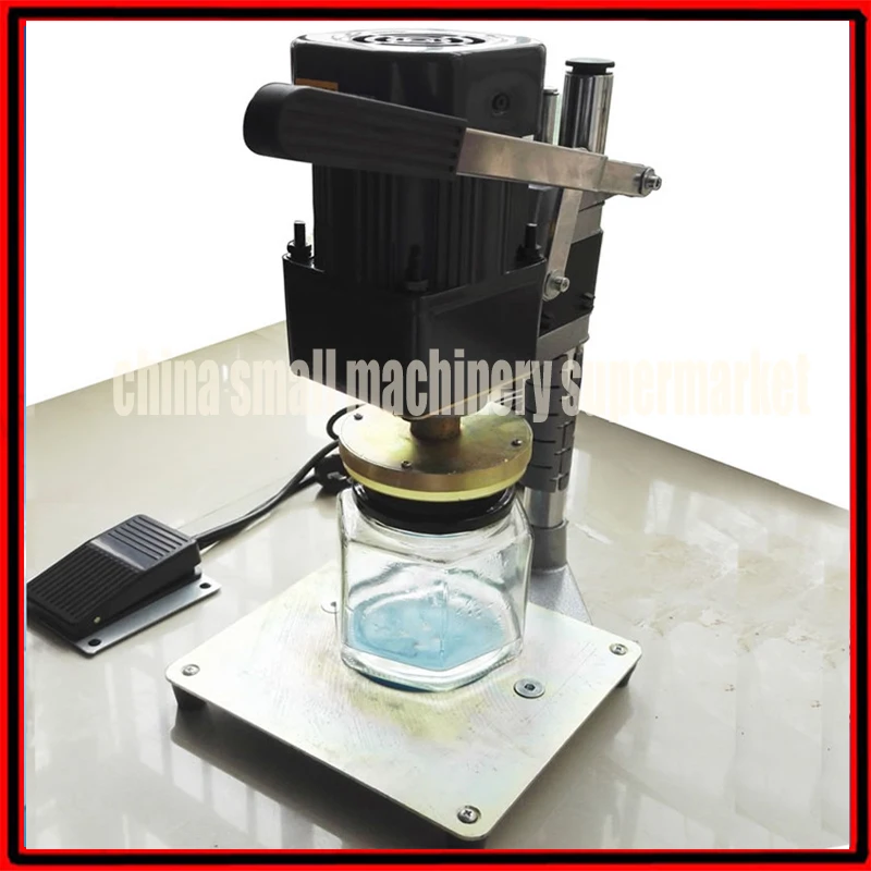 

Semiautomatic Electric bottle capping machine Cap rotating machine bottle cap Twisting machine twister press sealing machine