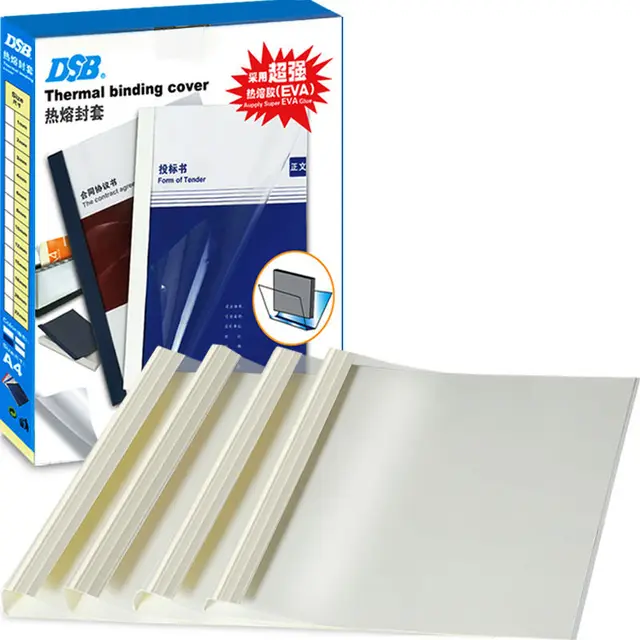 aliexpress com buy dsb thermal binding cover a4 18 mm cover sheet te