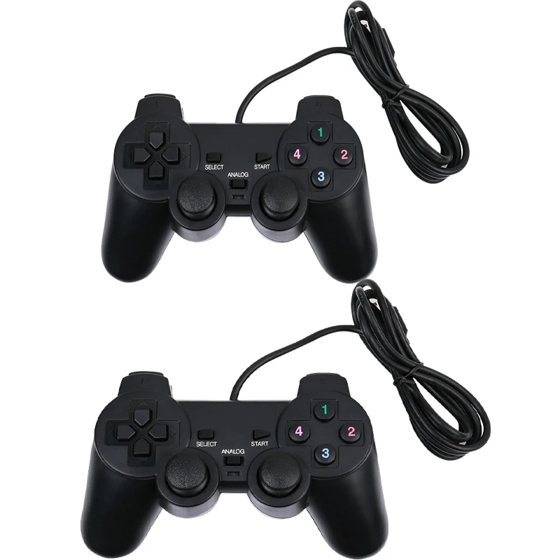 

USB Wired PC Game Controller Gamepad Shock Vibration Joystick Game Pad Joypad Control for PC Computer Laptop Gaming Play