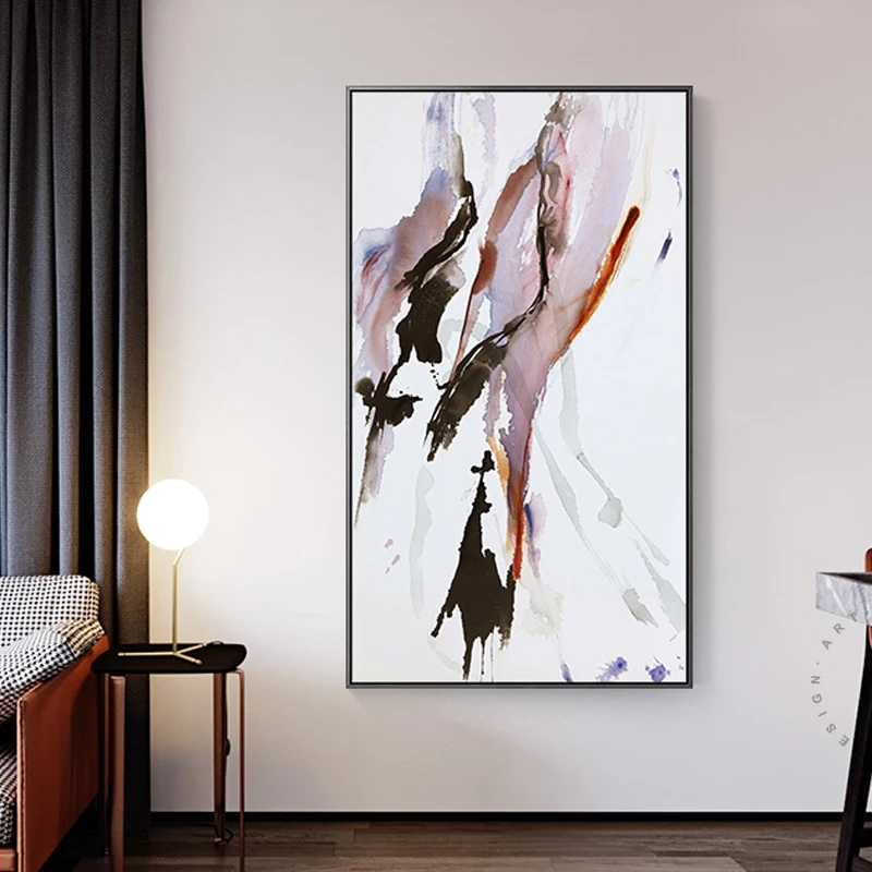 

Big Size Chinese Style Splash Ink Canvas Painting Freehand Poster And Print Fashion Wall Art For Living Room Cuadros Decoracion
