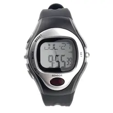 Акция! R022M водонепроницаемый спортивный контроль частоты пульса Счетчик Цифровой(серебристый