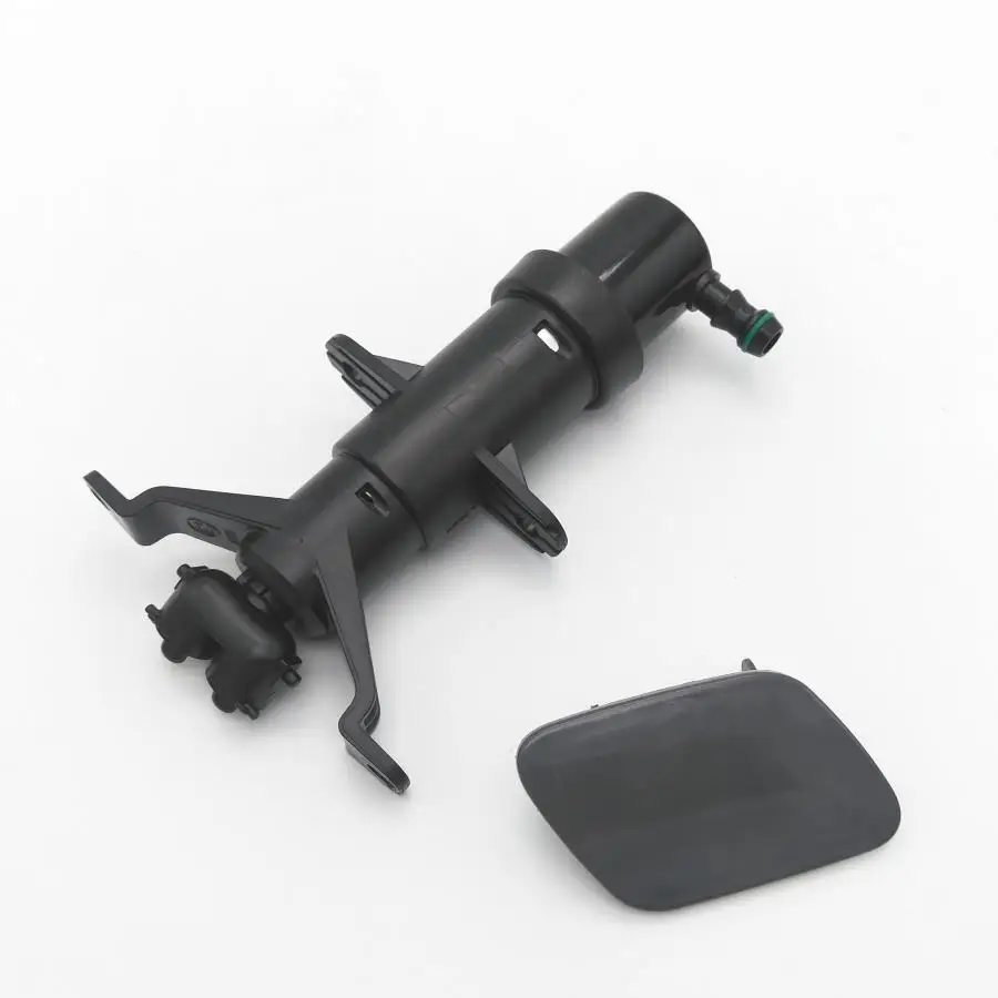 For VW Touareg 2002 2003 2004 2005 2006 Front Bumper Headlight Washer Lift Cylinder Spray Nozzle Jet And Cover Cap Right Side