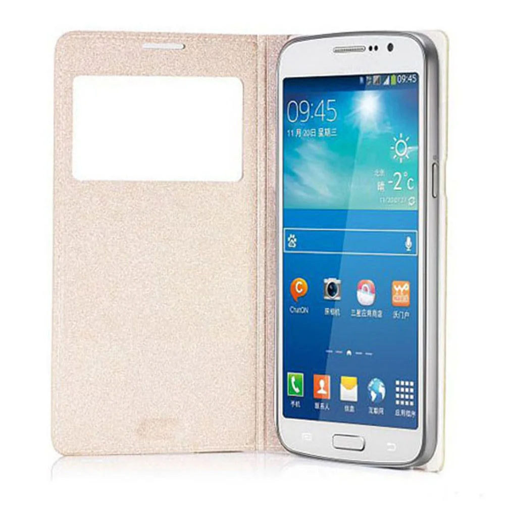 Флип чехол Leather Smart View для samsung Galaxy S4 SIV I 9500 ys4 GT I9500 I9505 S 4 IV телефона|for galaxy|case casecase