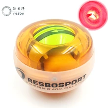 

30LBS Resbo Rotor Gym Hand Exerciser Gyro auto start LED Wrist Ball Gyroscope Autostart Force Spinning Power Wrist A