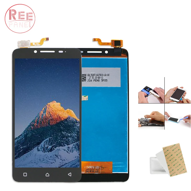 Тестирование оригинальные 5 0 '&#x271280x720 Дисплей для Lenovo A8 a3860 a3580 A3890 ЖК-дисплей