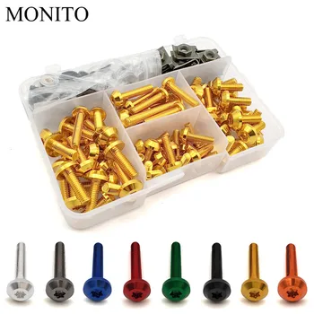 

Motorcycle Fairing Bolts Nuts Kit Body Fastener Clips Screws For BMW S1000R S1000 Benelli be300 be600 tnt/be 300 600 Accessories