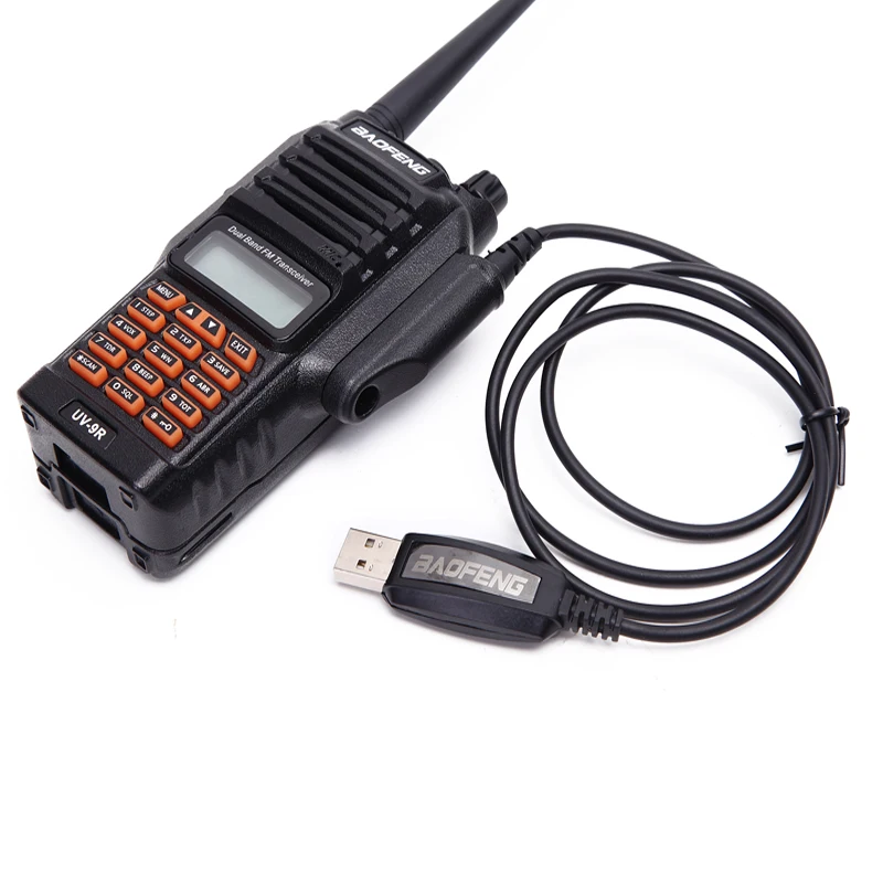 Waterproof program cable + Driver CD USB port for baofeng UV-9R UV-XR A-58 UV-9R Plus GT-3WP UV-5S Waterproof Walkie Talkie Waterproof program cable + Driver CD USB port for baofeng UV-9R UV-XR A-58 UV-9R Plus GT-3WP UV-5S Waterproof Walkie Talkie