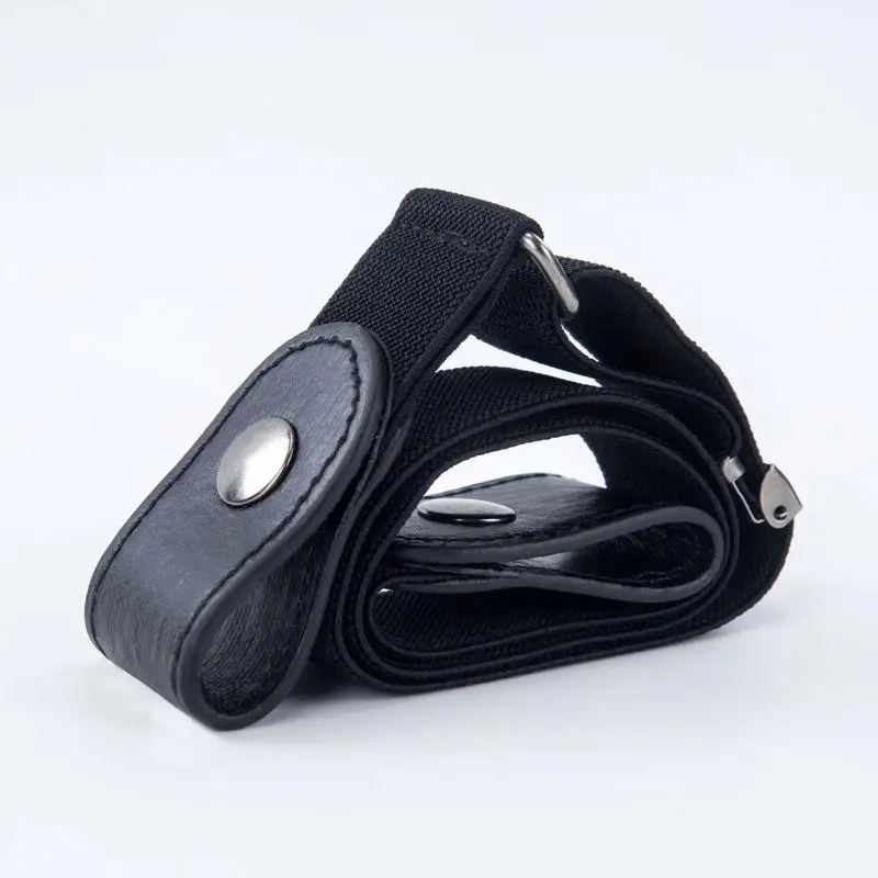 Buckle-Free Belt for Jean Pants Dresses No Buckle Stretch Elastic Waist Belt Women/Men No Bulge No Hassle Generalsize Waist Belt - Image 3