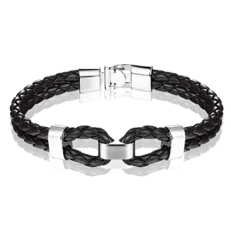 

2018 High Quality Leather Bracelet Women's Brave Knight Anchor Bracelet Casual Fashion Bracelet Men's Bracelet Pulseras