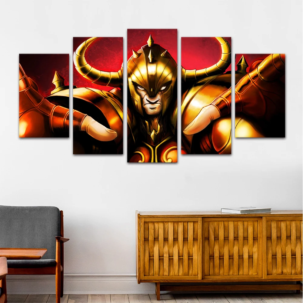 

Wall Art Hot Sale Cartoon Saint Seiya Poster Printed on Canvas Modern Painting for Kids Room Home Decorative Ready to Hang