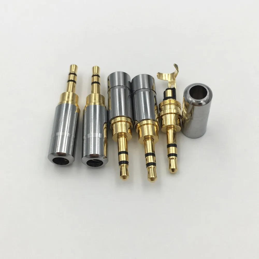 1 шт. Новый мини 2 5 мм 3 полюсный стерео штекер RCA Jack DIY гарнитура двойной трек