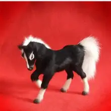 Имитируящая лошадь; наряд для фотосессии кожзаменитель, домашние украшения в форме животных для отправьте друзьям детей 11*4*10 см