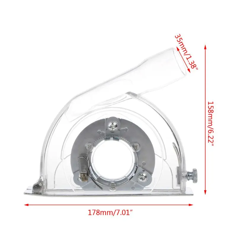  BENGU Cutting Dust Shroud Grinding Cover For Angle Grinder & 3