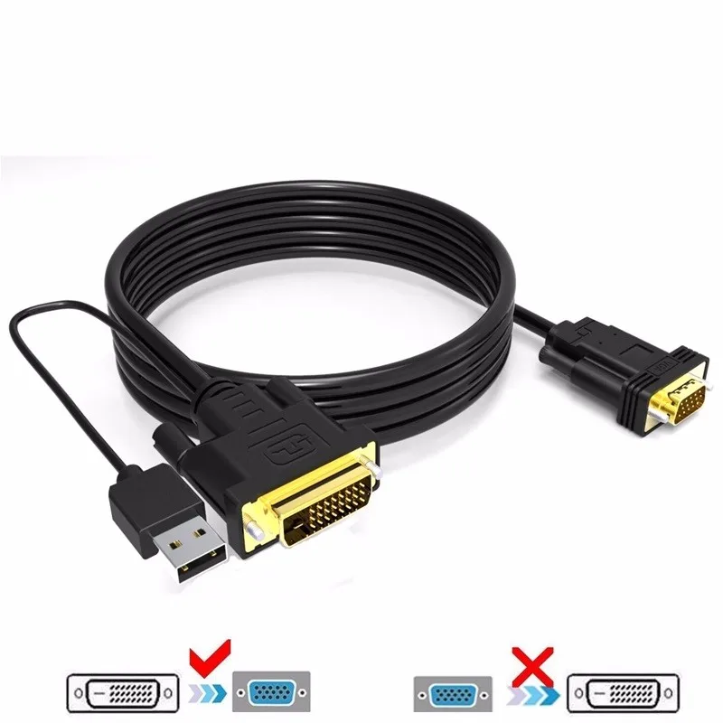 Buy DVI D 24+1 whit USB to Vga Compatibility DVI I 24