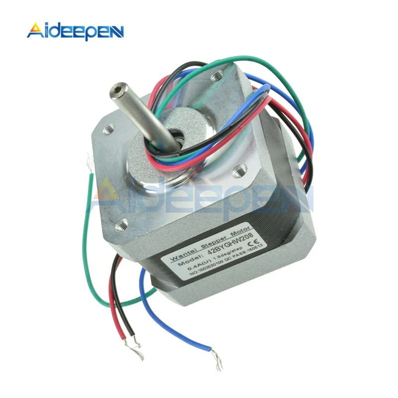 12 V NEMA17 42BYGHW208 шаговый мотор 36oz-in/2600 г/см для 3D-принтеры RepRap Medel Prusa