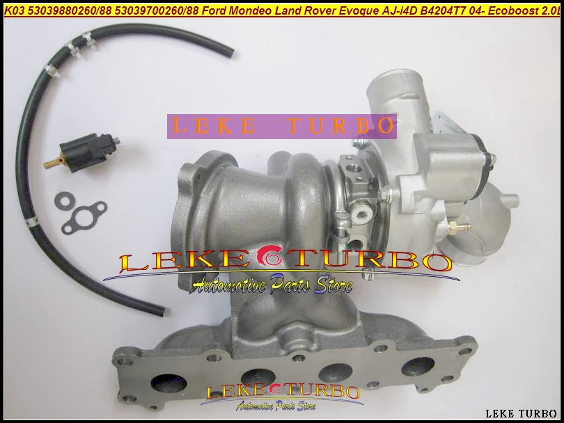 Turbo K03 53039700260 53039700288 LR031510 1682133 1687963 For Ford Mondeo for Land Rover Evoque 2.0L AJ-i4D B4204T7 Ecoboos 04- (3)