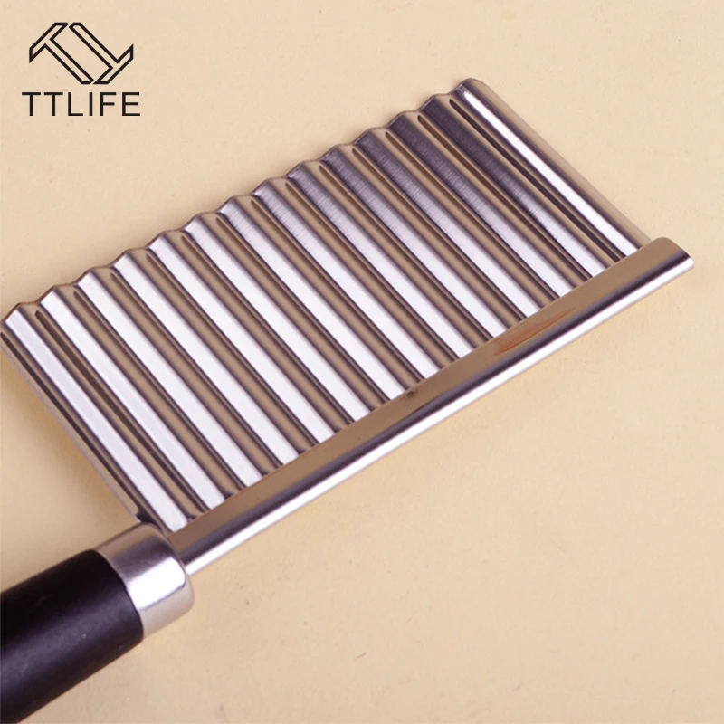 TTLIFE 1 шт. ножи для картофеля фри из нержавеющей стали картофеля Yam редис резак-слайсер полоски ломтерезка практичные кухонные инструменты