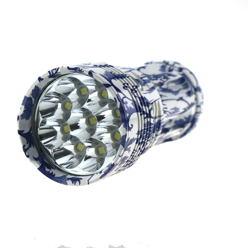 

Tactical Waterproof 9R8 18000 Lumen Hunting Led Flashlight 9x Cree R8 Led Working Camping Lantern Torch Lamp By 18650 Battery