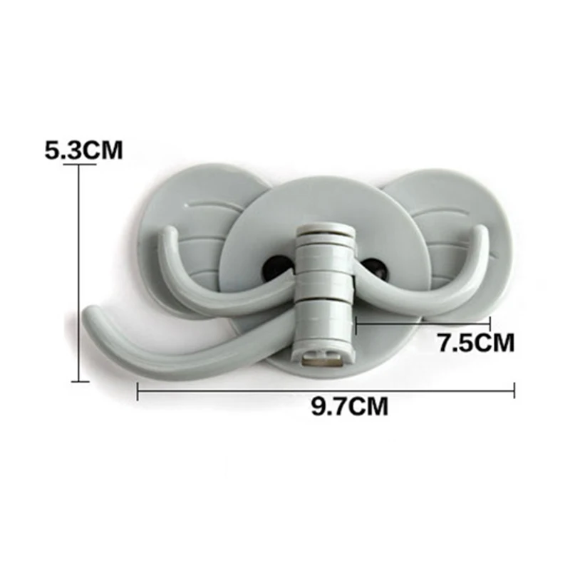 QuickDone-Decorative-Wall-Key-Holder-Cute-Elephant-Plastic-Wall-Shelf-Rack-Hook-Kitchen-Organizer-Bathroom-Accessory-HG0552 (4)