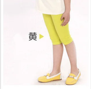 Girls Pants Summer Short Leggings for Children