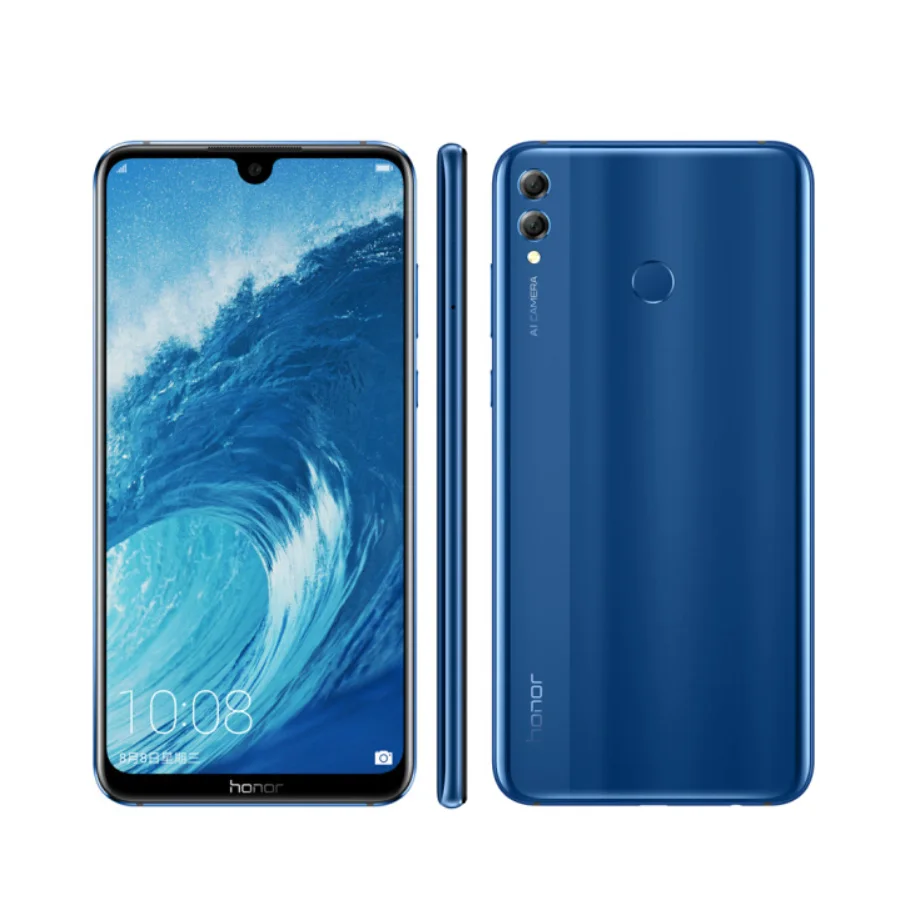 

Global Firmware Honor 8X max Mobile Phone 7.12" 6G RAM 64G/128G ROM Snapdragon 636 Octa Core 16MP+20MP 5000mAh Android Phone