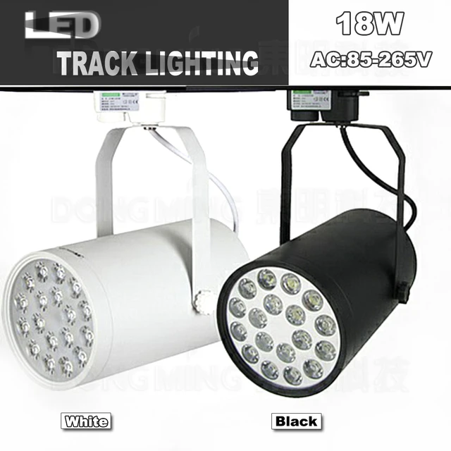 Track Lighting Spotlights Throughout 18w Led Track Light Spotlight Suspend Mounted Or Ceiling Lighting For Clothing Shop Jewel Track Lighting Spotlights Throughout 18w Led Track Light Spotlight Suspend Mounted Or Ceiling Lighting For Clothing Shop Jewel
